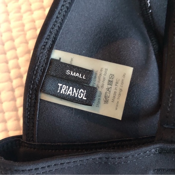 Triangl White Black Penny Wanderlust Mesh
Neoprene Bikini Top - Picture 5 of 6